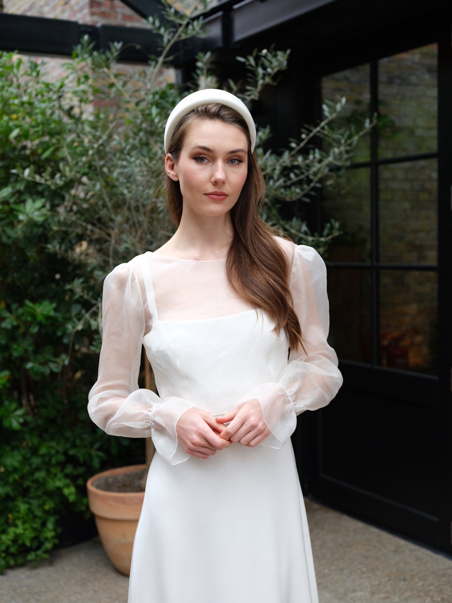 Hermione Organza Bridal Top