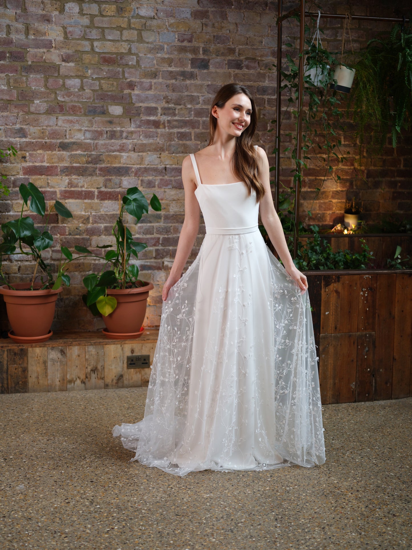Brie Lace Wedding Overskirt