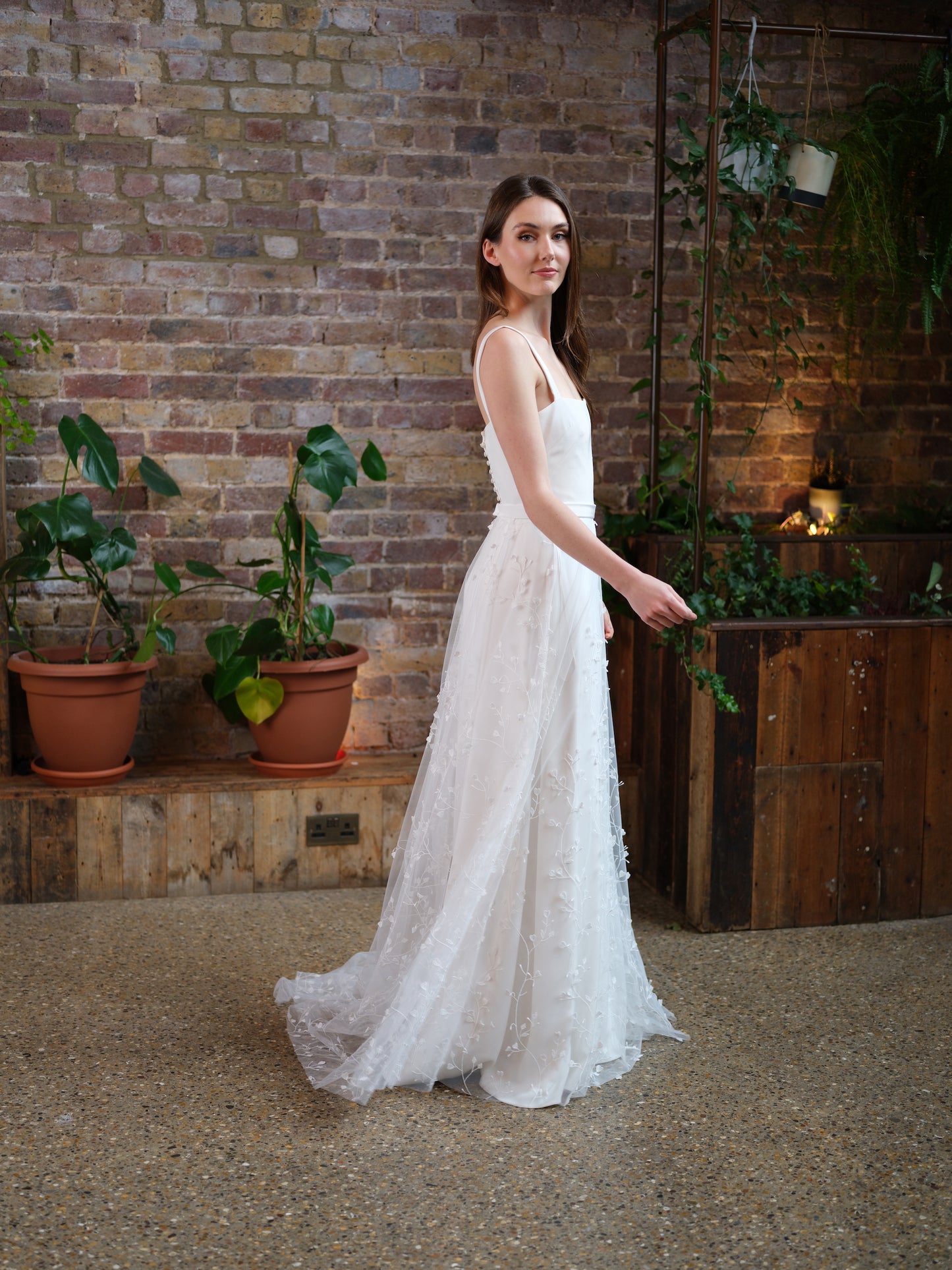 Brie Lace Wedding Overskirt