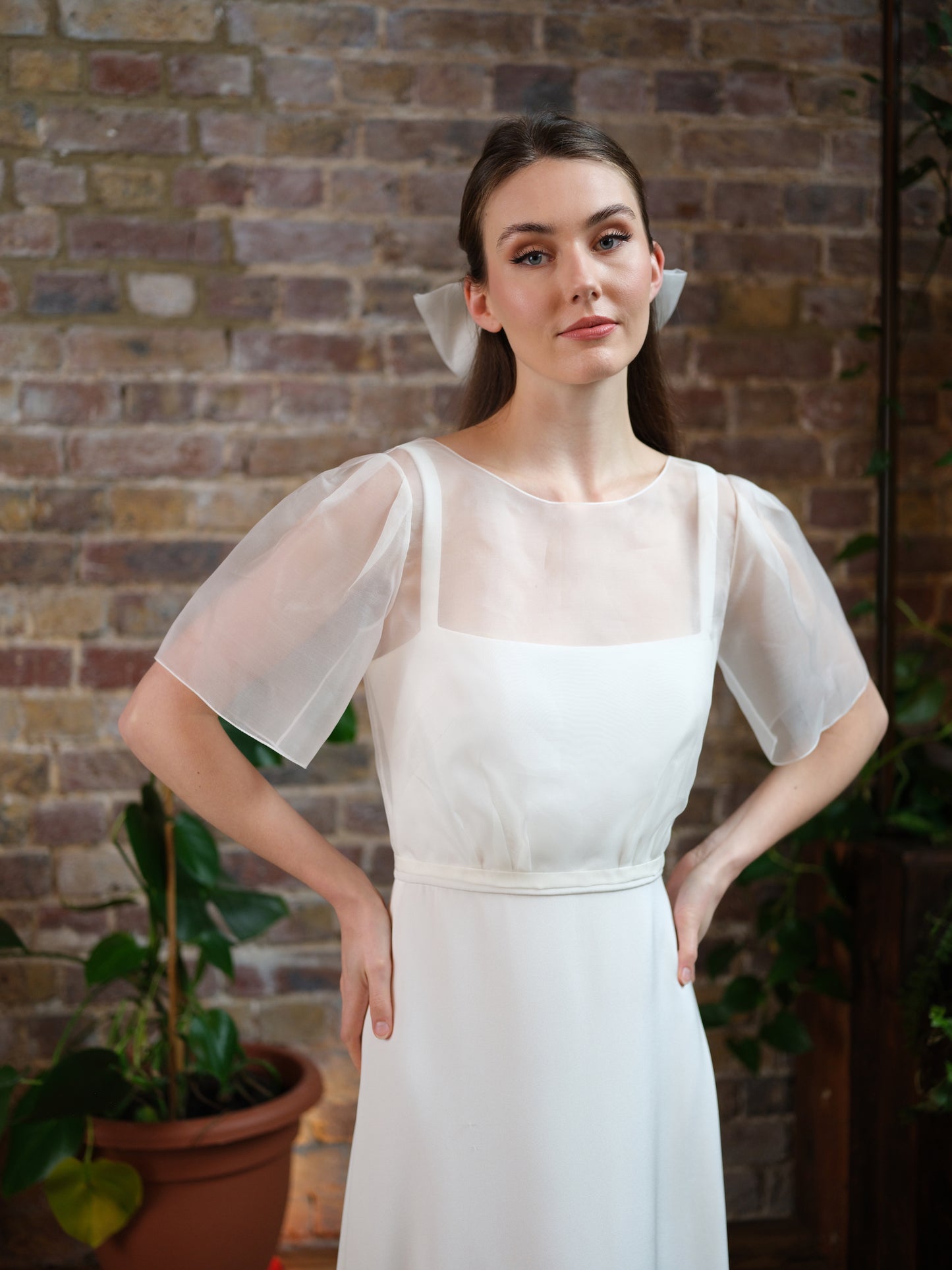 Lane Organza Bridal Top