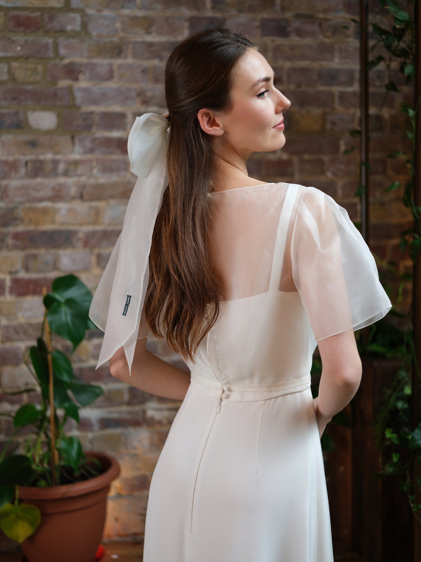 Lane Organza Bridal Top