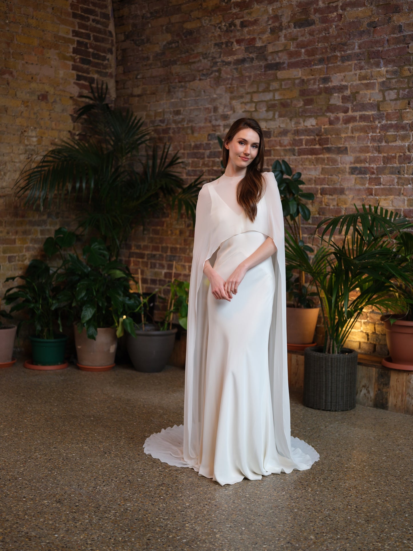Remy Long, Silk Bridal Cape