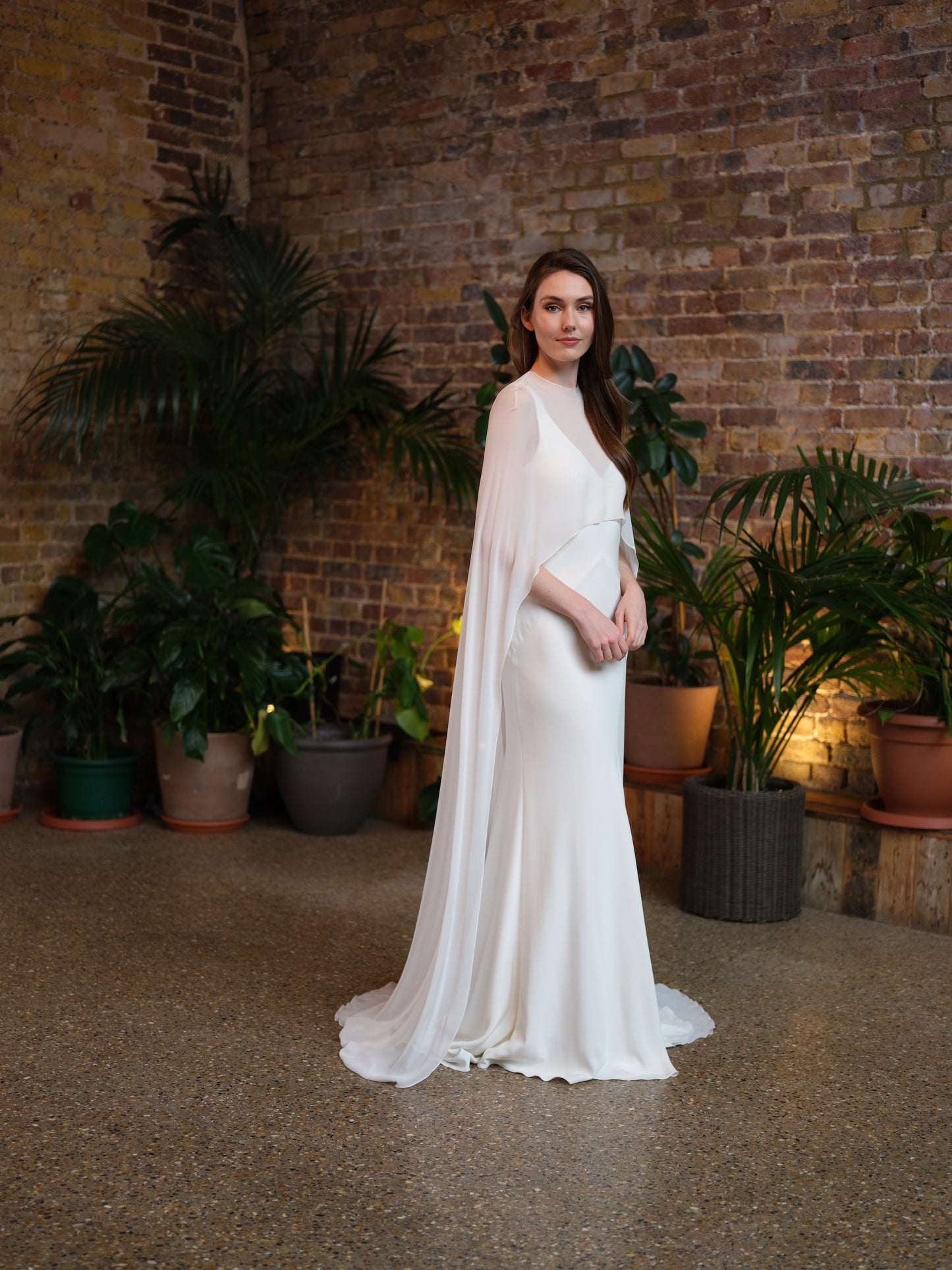 Remy Long, Silk Bridal Cape