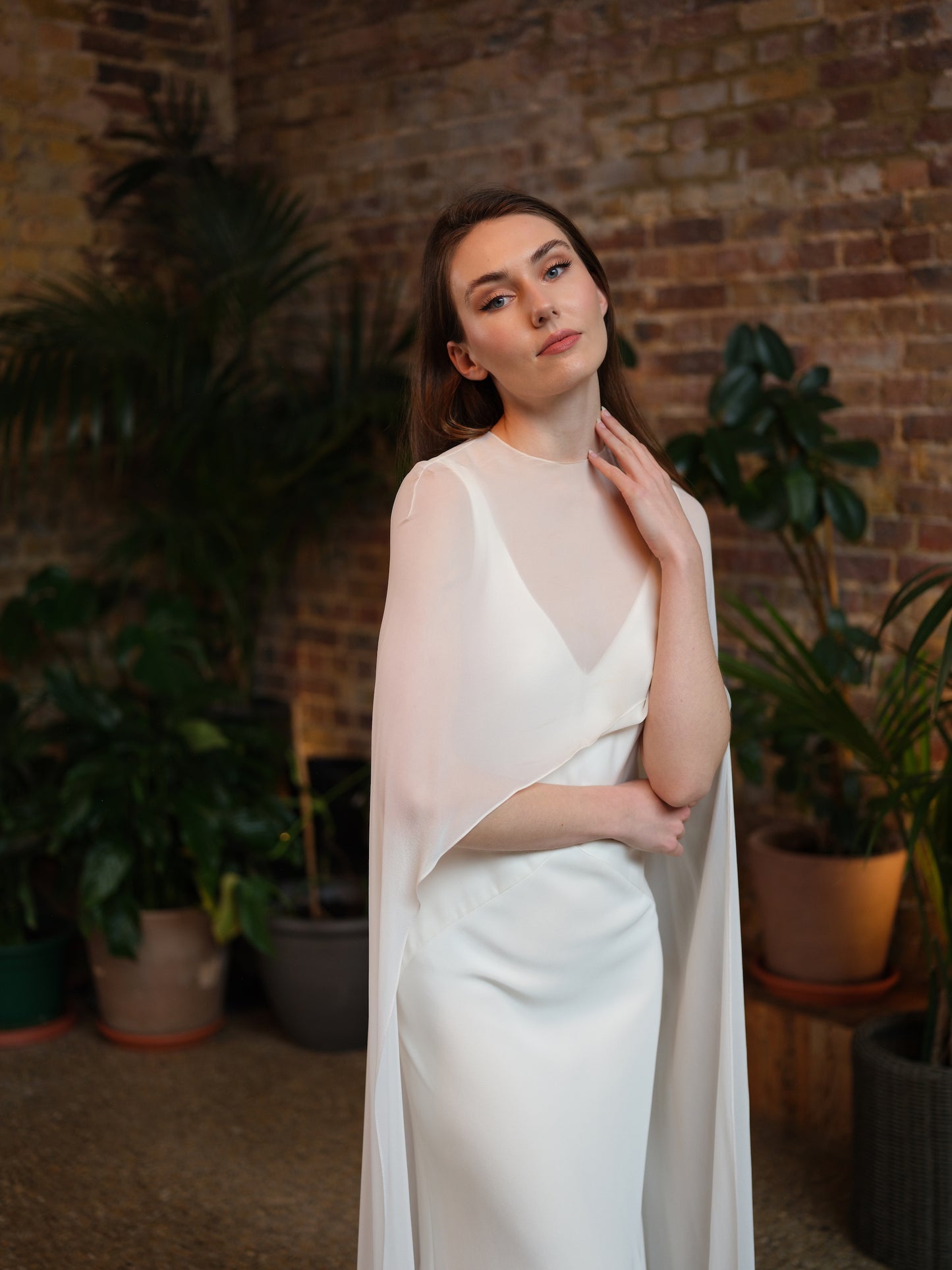Remy Long, Silk Bridal Cape