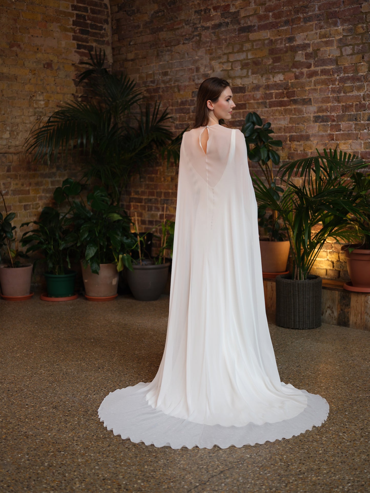 Remy Long, Silk Bridal Cape