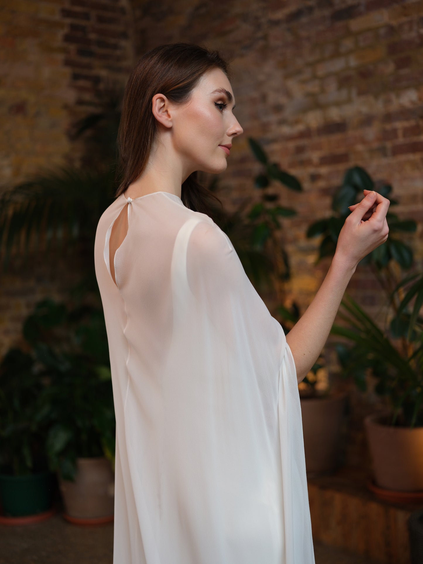 Remy Long, Silk Bridal Cape