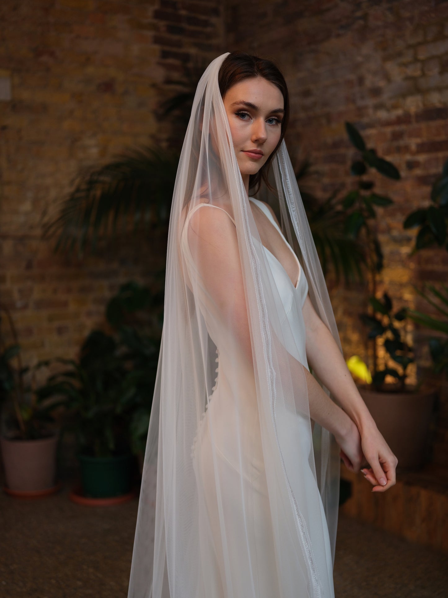 Hattie Tulle Veil