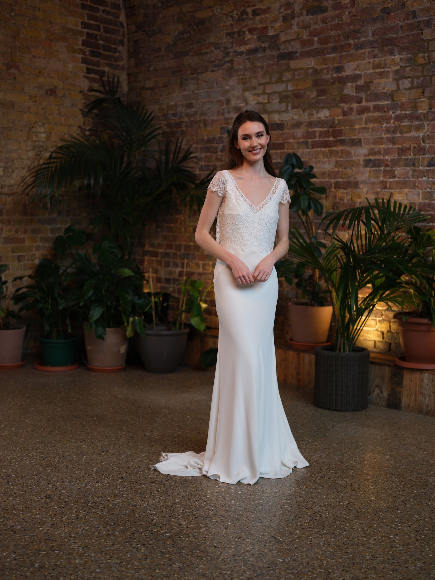 Adria Lace Bridal Top
